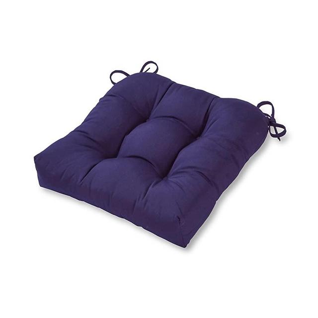 Greendale Home Fashions 20-inch Outdoor Chair Cushion, Navy