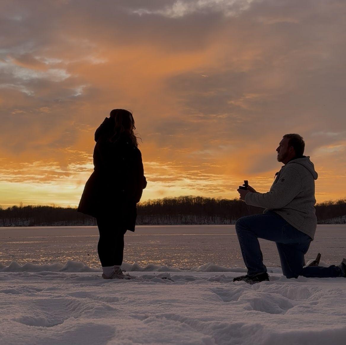 The moment Jordan asked Emma to marry him!