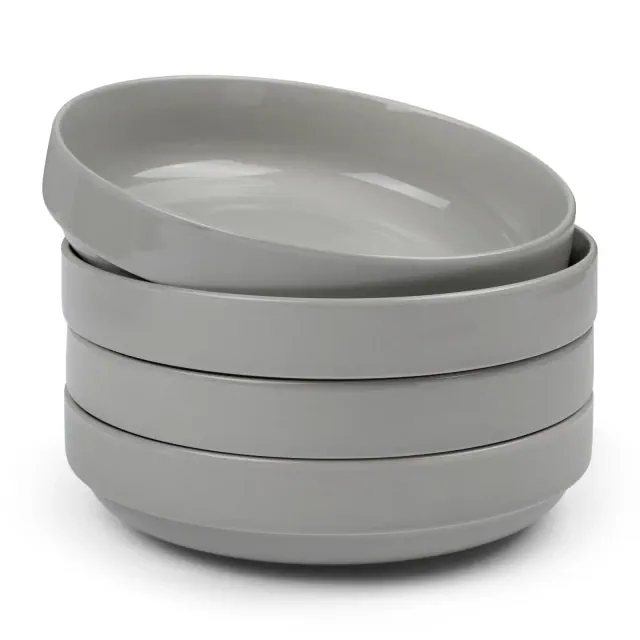 Ceramic Pasta Bowls, 47 oz, Set of 4