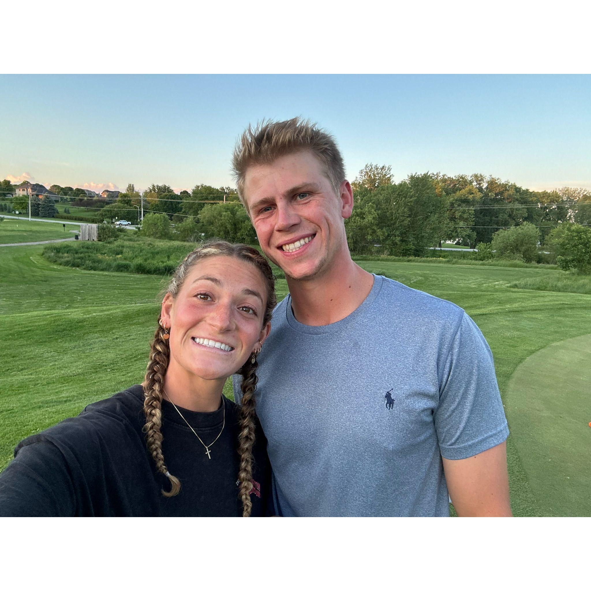 Golf course fun