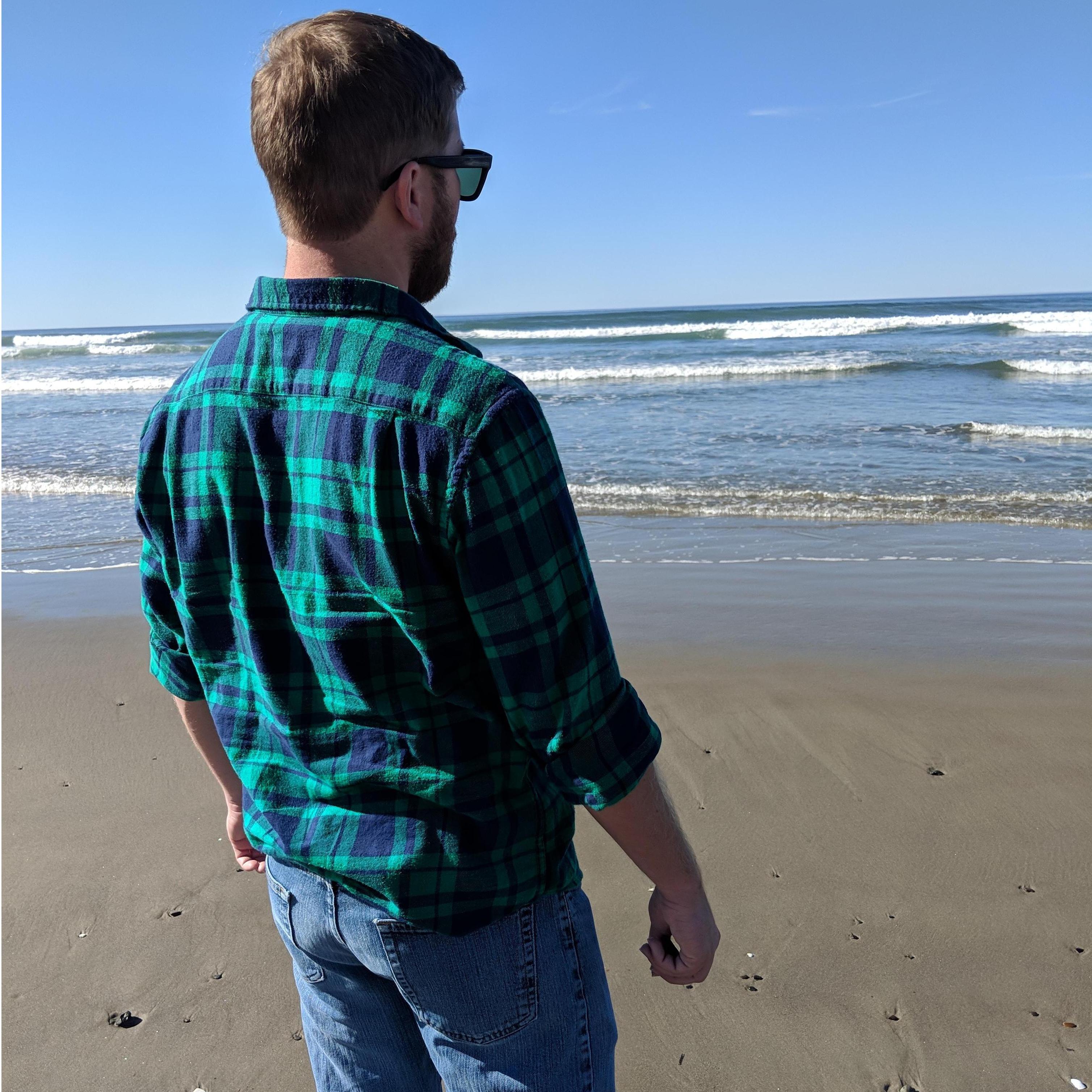 October 2018, Oregon beach