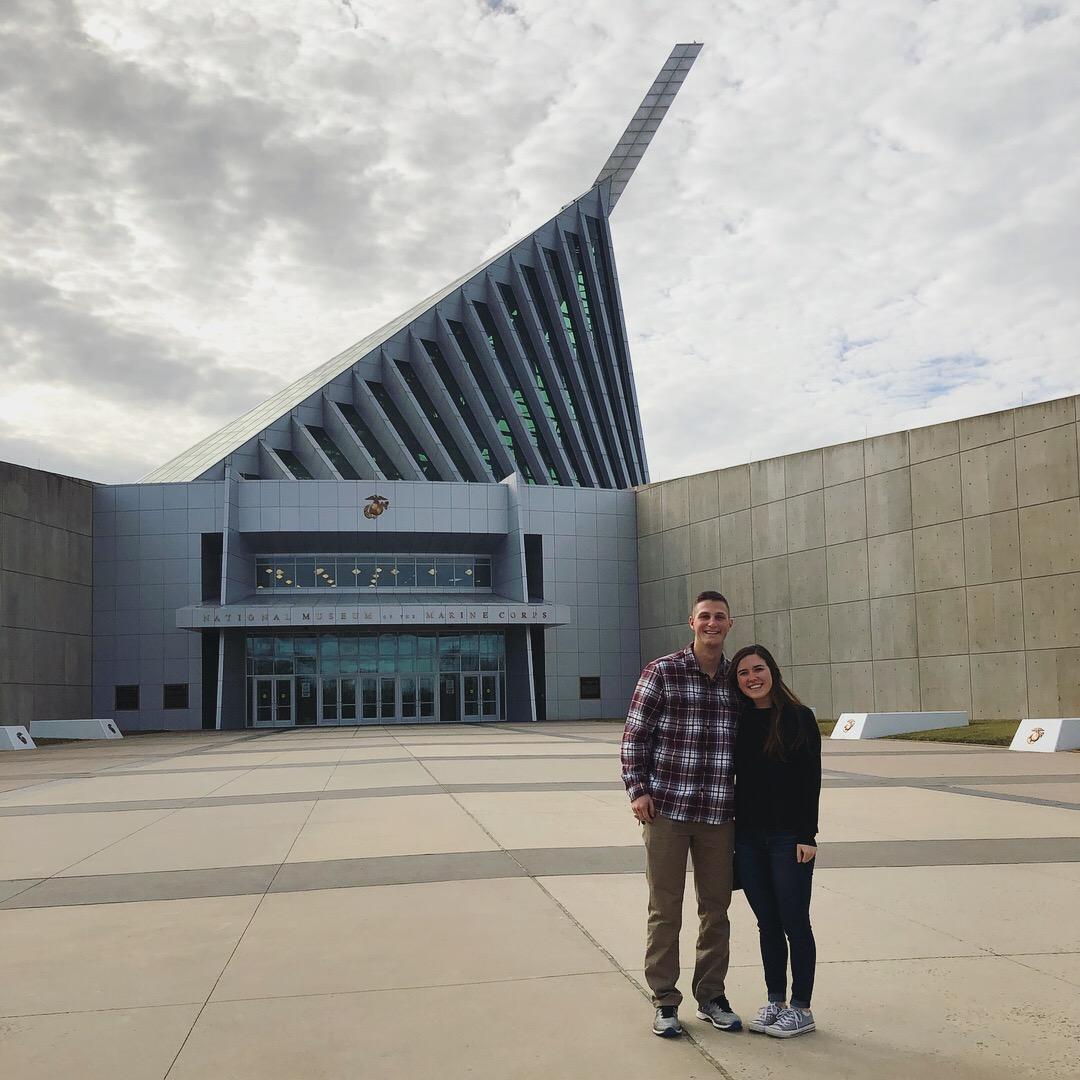 Visited the Marine Corps Museum when Austin lived in Quantico, VA!