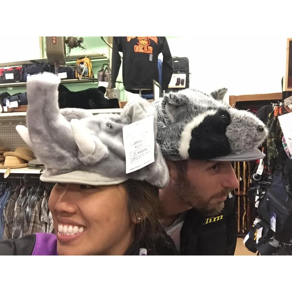 Weird hats... weird people...