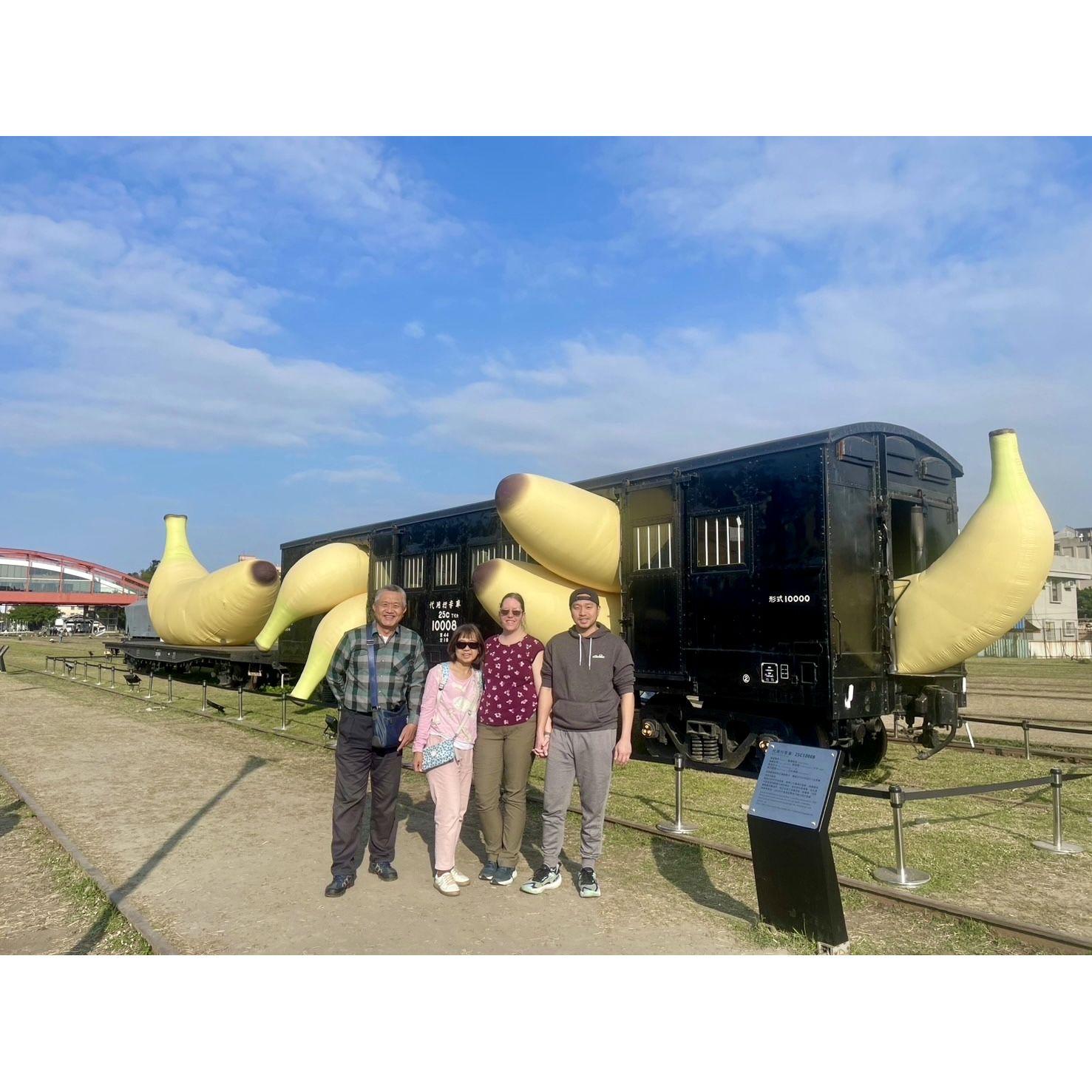 While in Taiwan, Megan met and we spent time with Alan's parents.