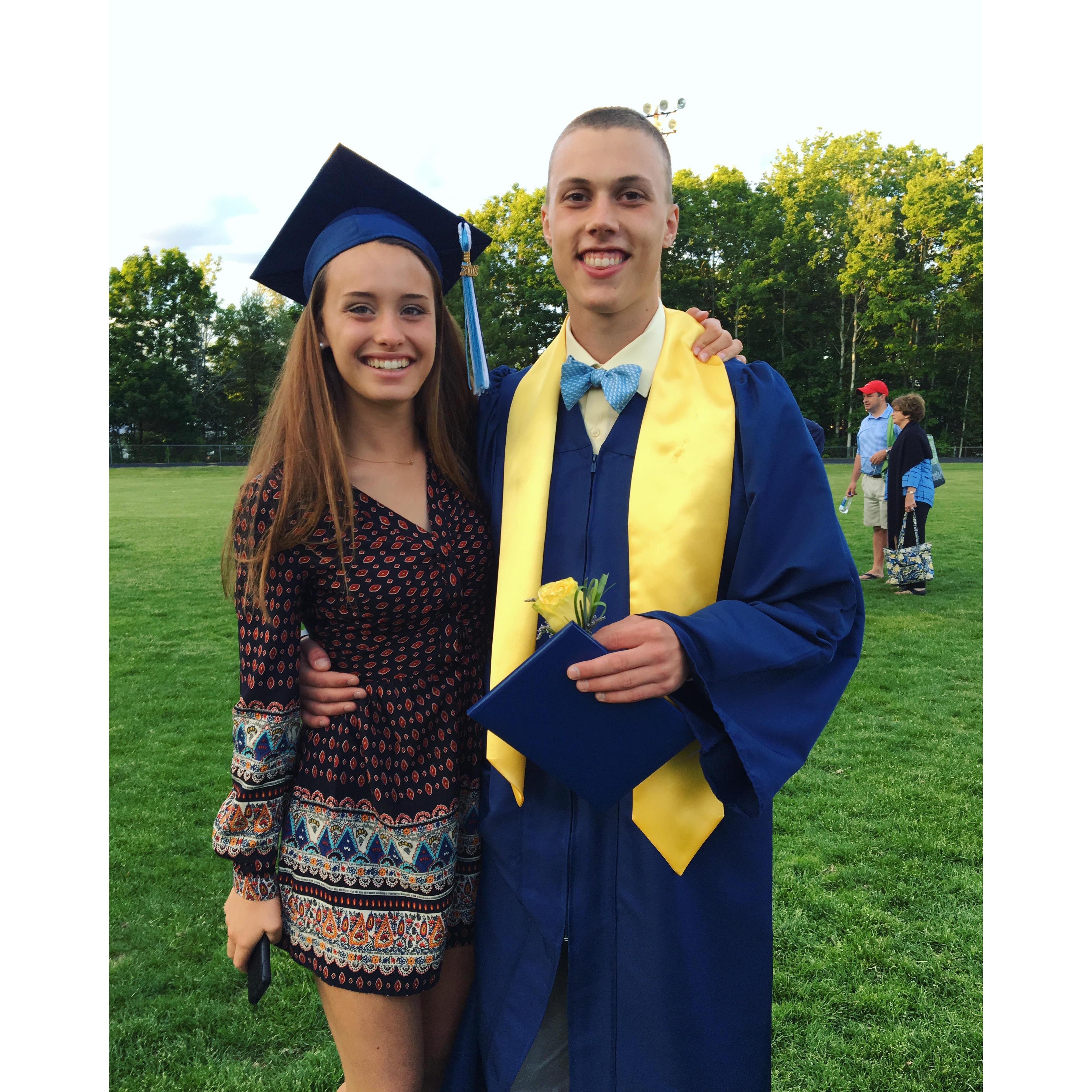 Evan's graduation - 2016