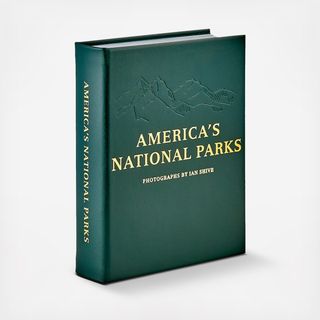 America's National Parks Leather Bound Book