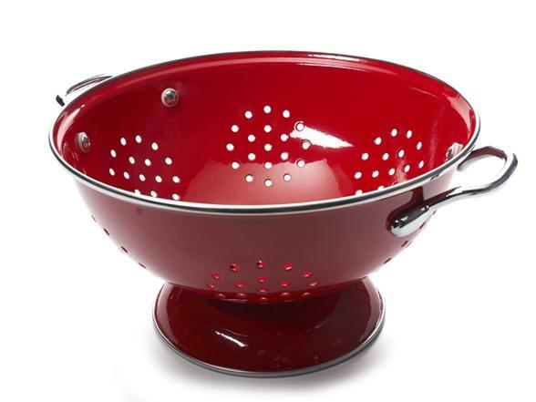 Red Colander