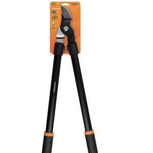 Fiskars 28" Loppers for Tree Trimming, Heavy Duty, Rust-Resistant Sharp Bypass Steel Blade Loppers, Branch Cutter up to 1.5" Diameter Cut Capacity, Shock-Absorbing Handle, Garden Tools