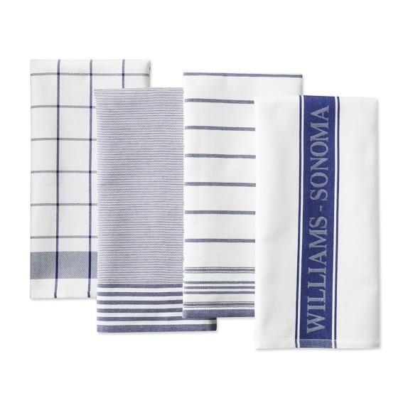 Williams Sonoma Multi-Pack Towels, Bistro Blue
