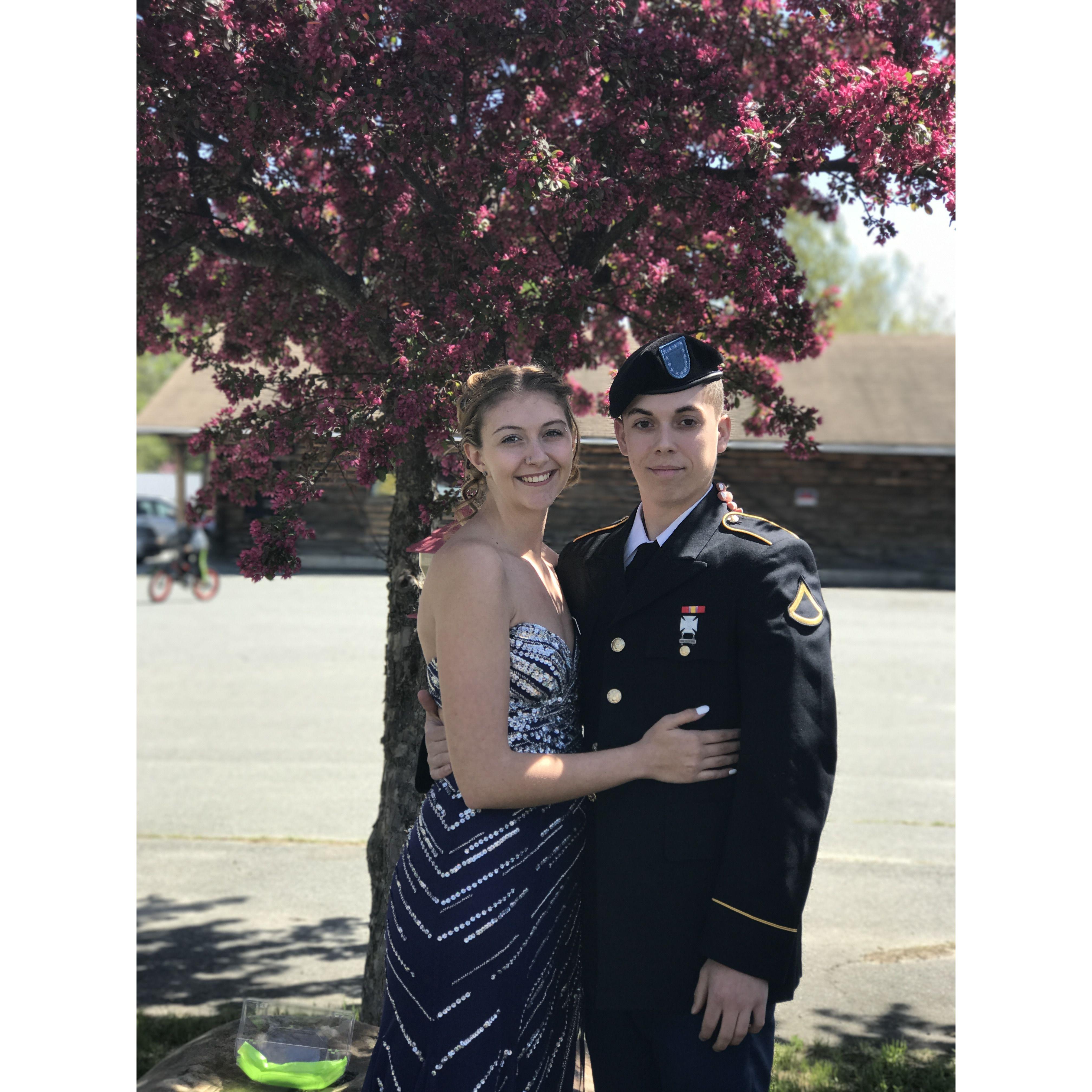 Prom, senior year