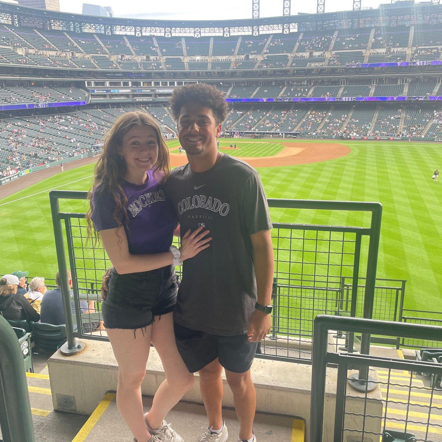First Rockies game - June 2023
