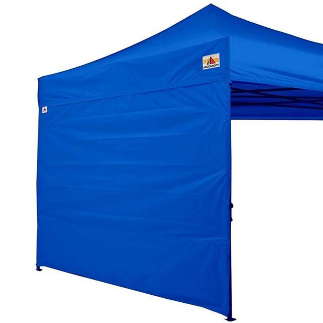 ABCCANOPY Instant Canopy SunWall (15+Colors) for 10x10 Feet, 10x20 Feet Straight Leg pop up Canopy, 1 Pack Sidewall Only, Blue