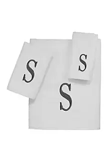 AvantiBlock Monogram Bath Towel Collection