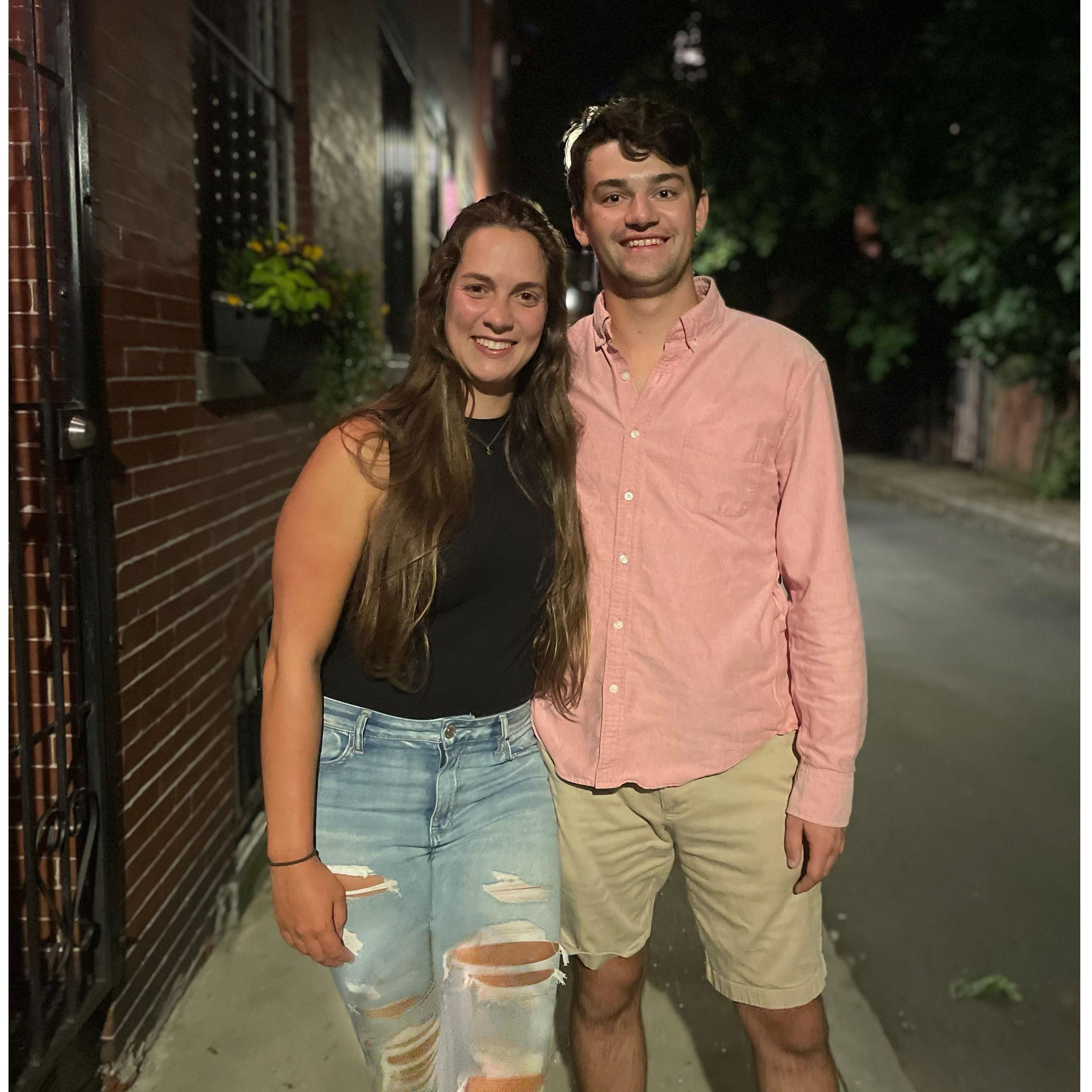 Summer 2021: Baseball and nights out in Boston