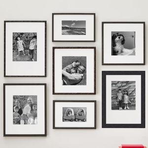 Custom gallery wall for wedding photos
