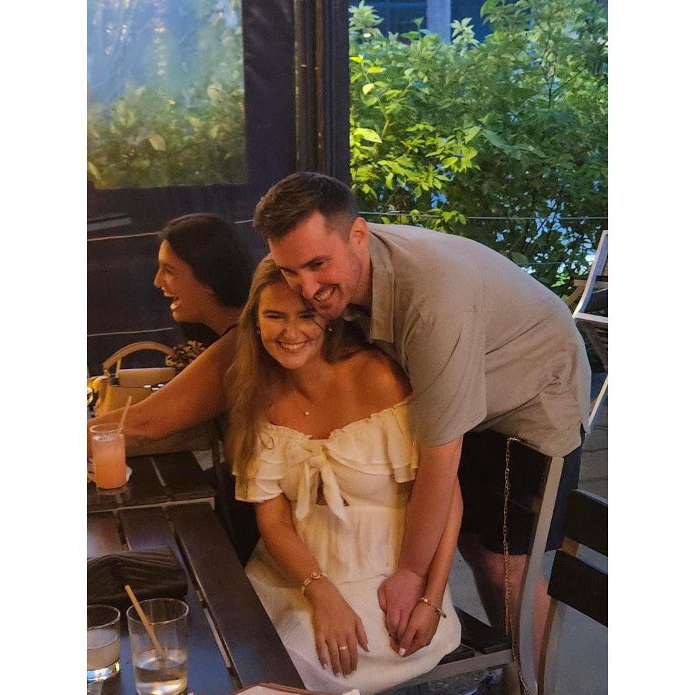 At our engagement party last summer