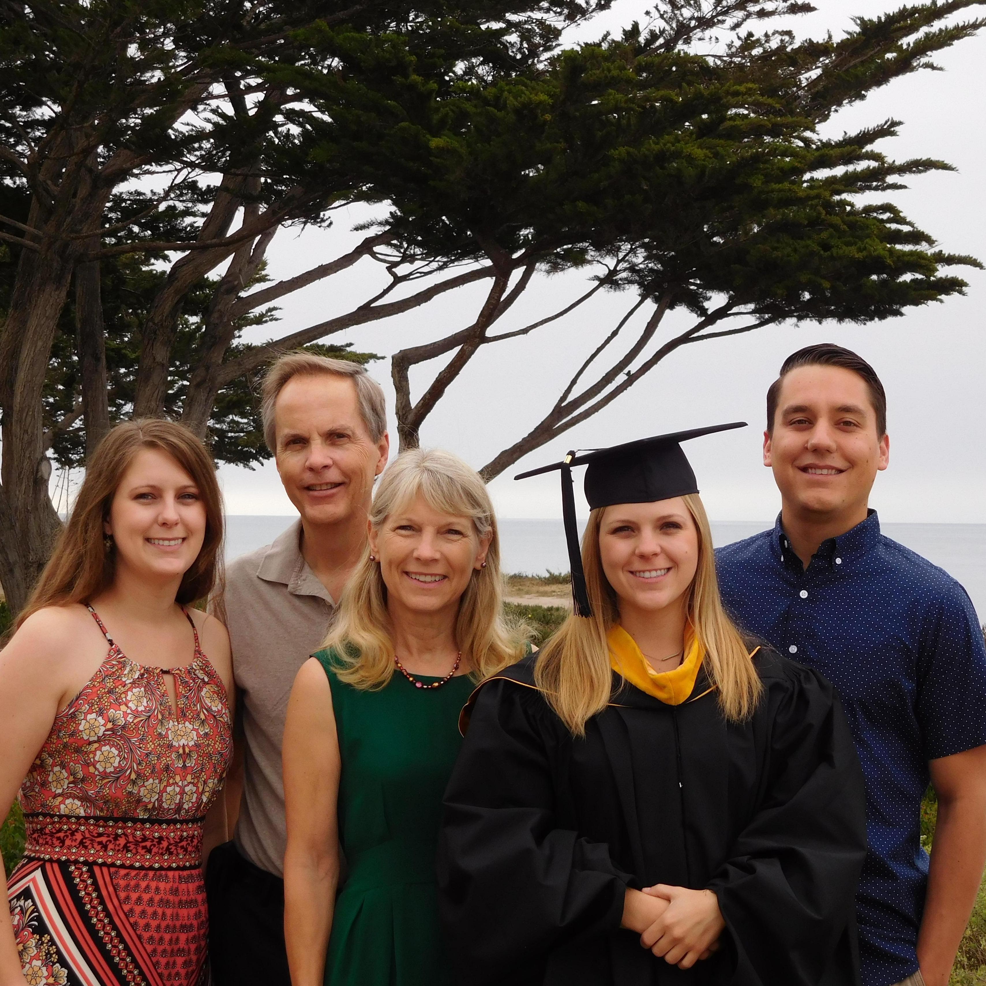 Karen's Master's graduation