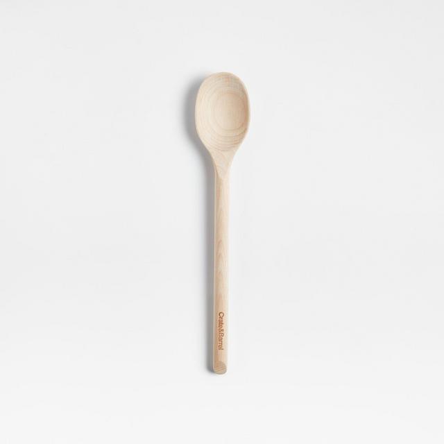 Crate & Barrel Beechwood Small Spoon