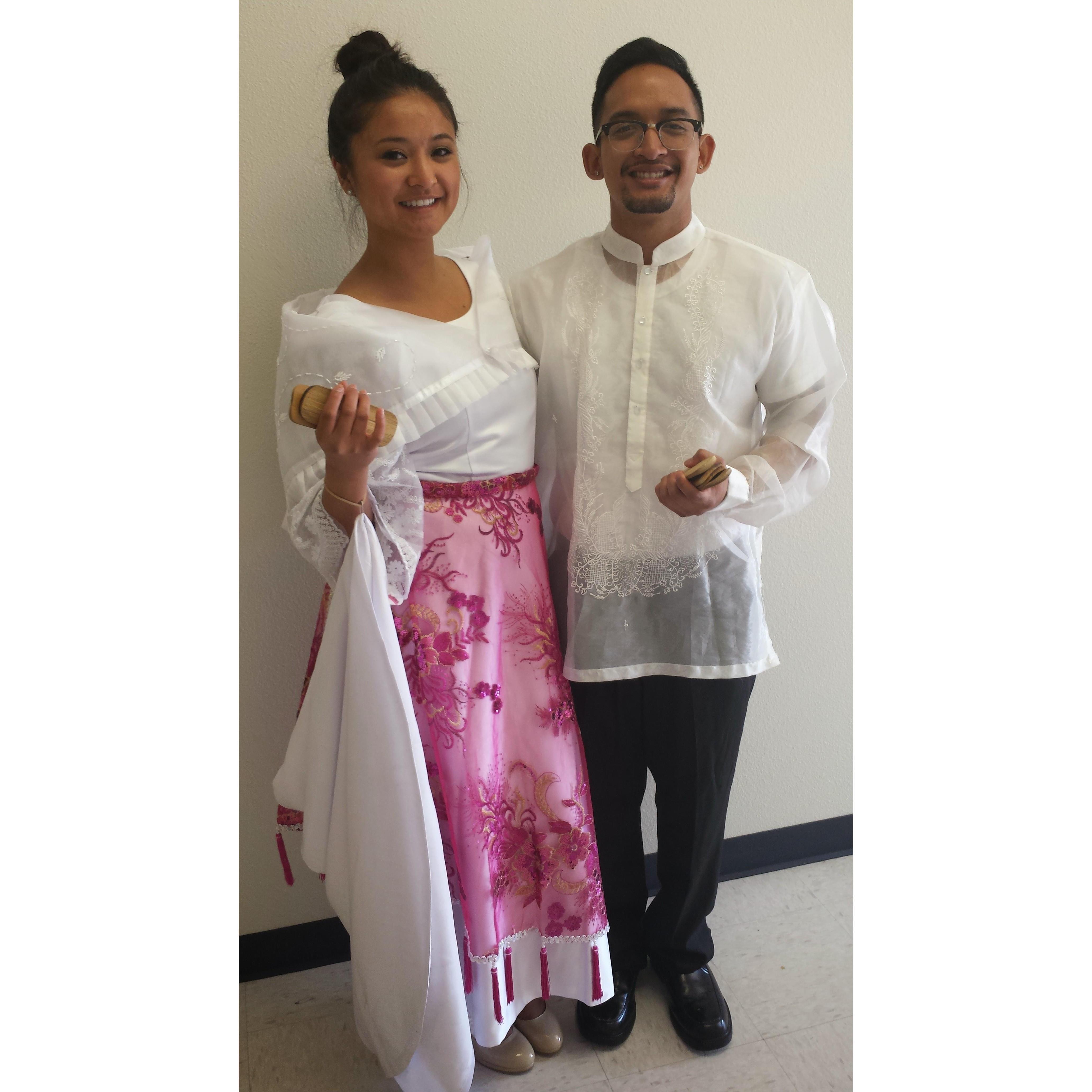 Our second Pilipino Culture Night.
La Jota Traditional Dance.
May 2015