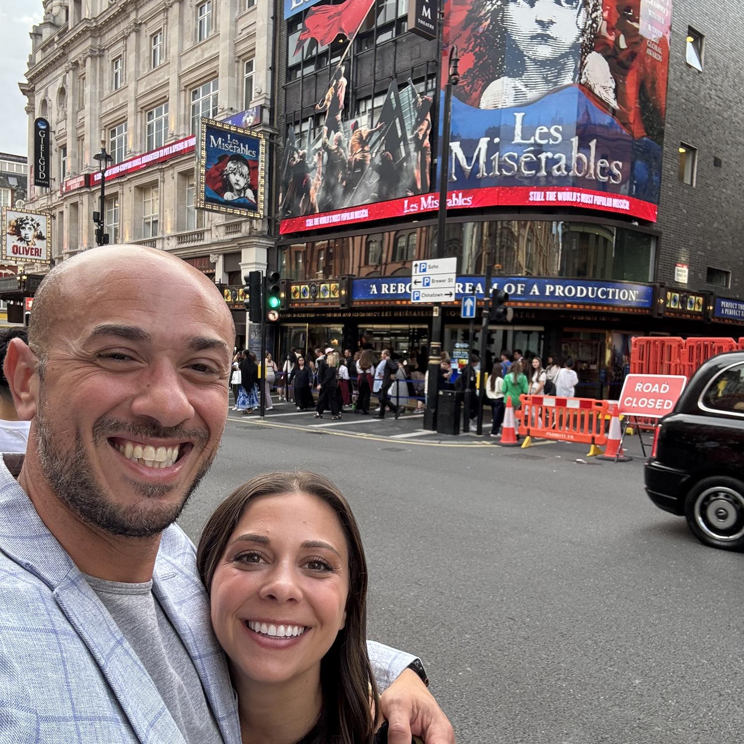 Les Mis in London's West End!