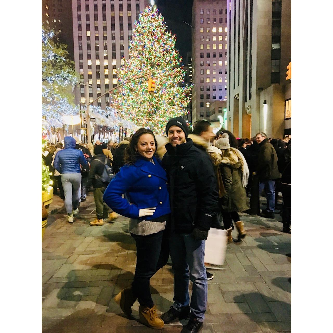 First Christmas in the City - NYC