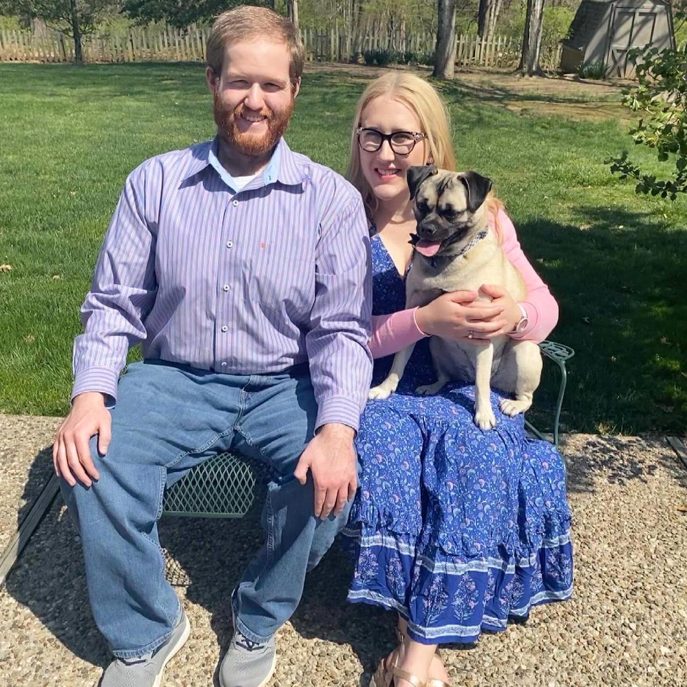We have become masters at getting our pup to settle for pictures!