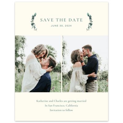 Butter, Yellow Wedding Digital Save the Date - Galata Photo