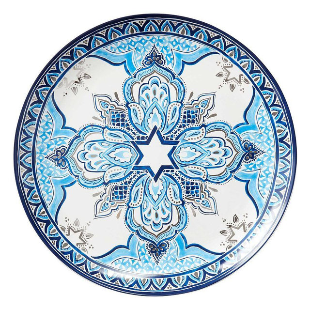 Hanukkah Medallion Serving Platter