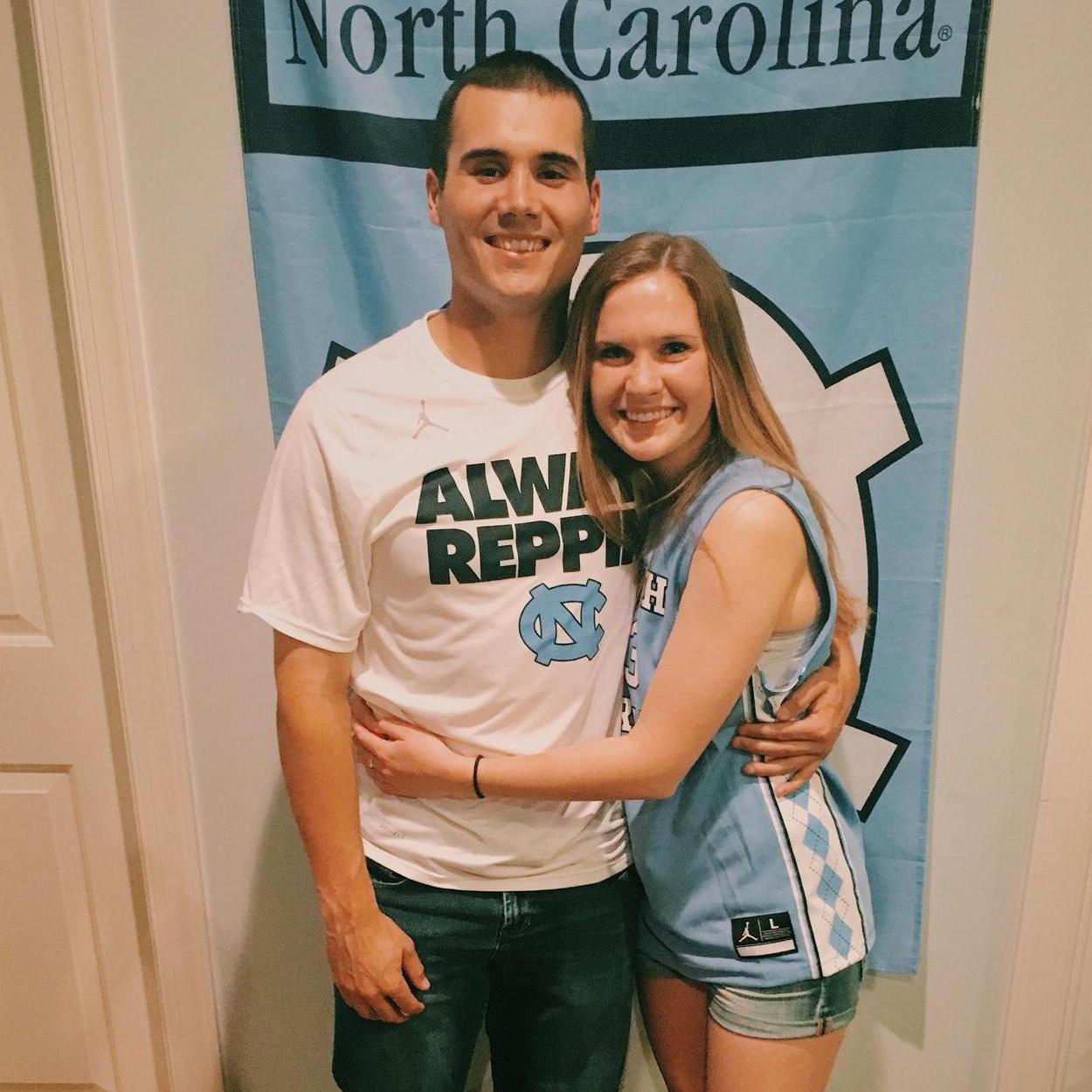 Watching UNC basketball play in the 2016 National Championship
