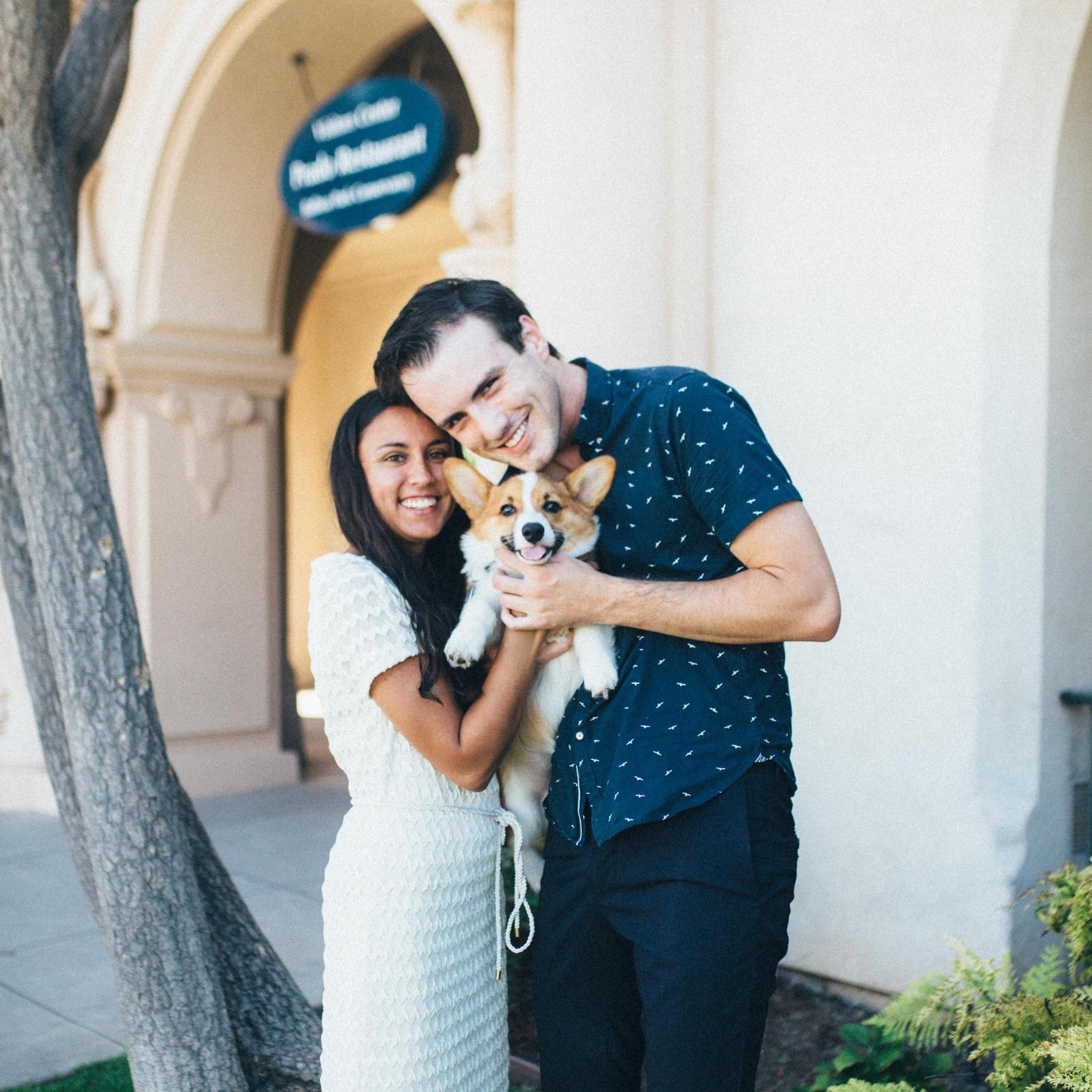 Engagement Session in Balboa Park