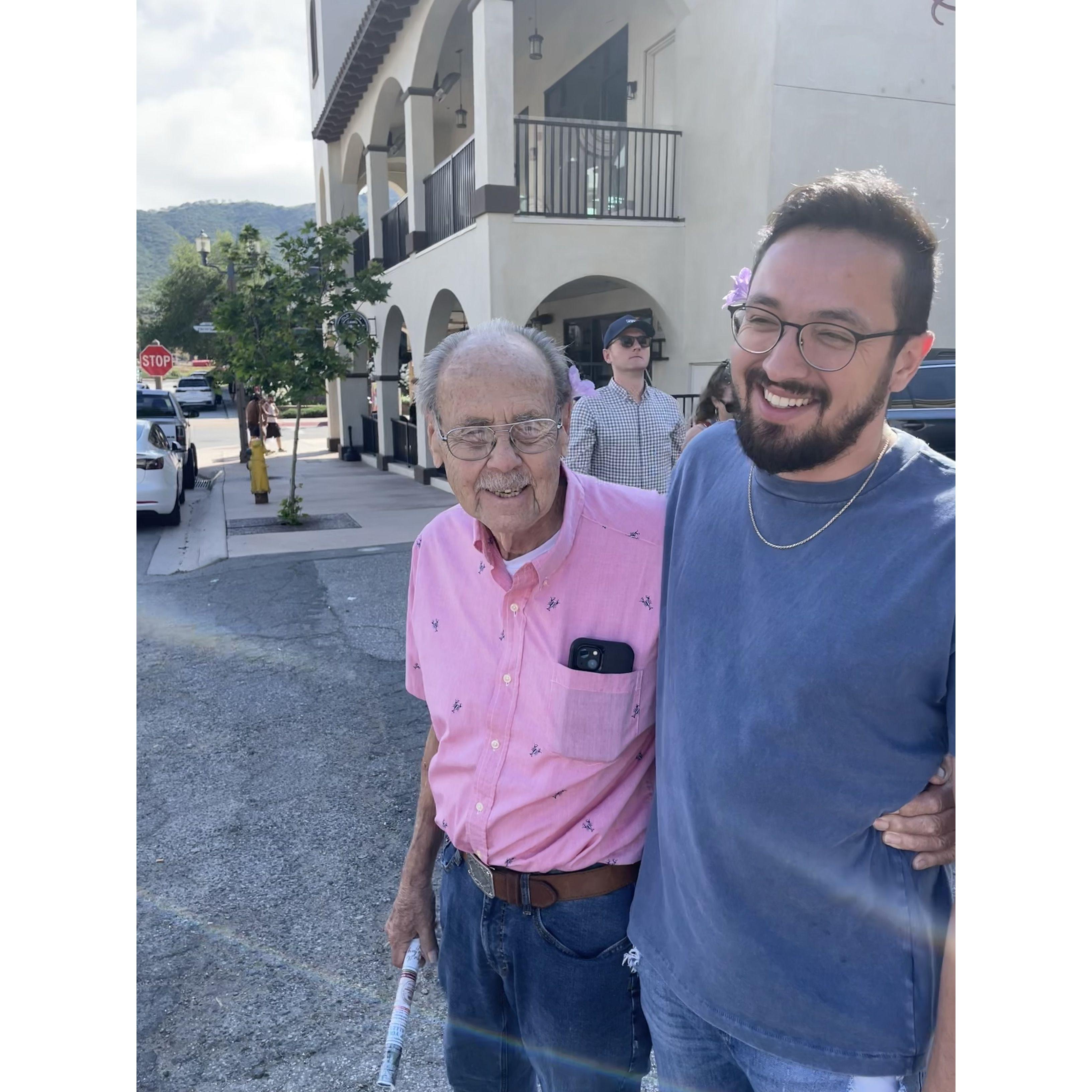 Meeting Lauren's grandparents & Uncle in California!