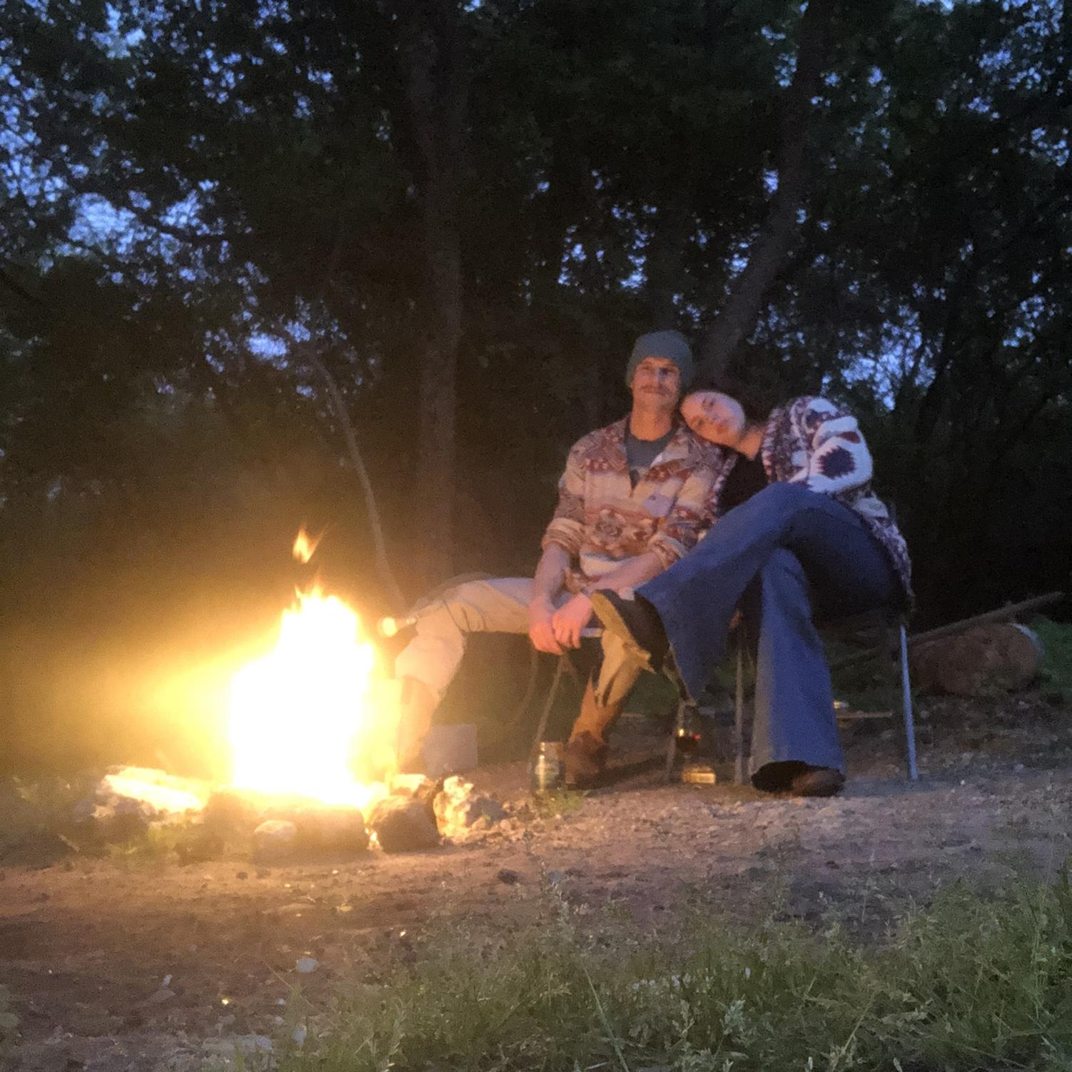 One of the many fire pits we’ve built, especially in that cabin! 2024