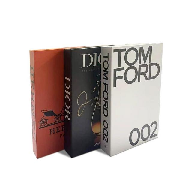 Coffee Table Decorative Books For Home Decor, Fake Books For Decoration, Aesthetic Bookshelf Decor for Living Room Office Bedroom, 3 Piece