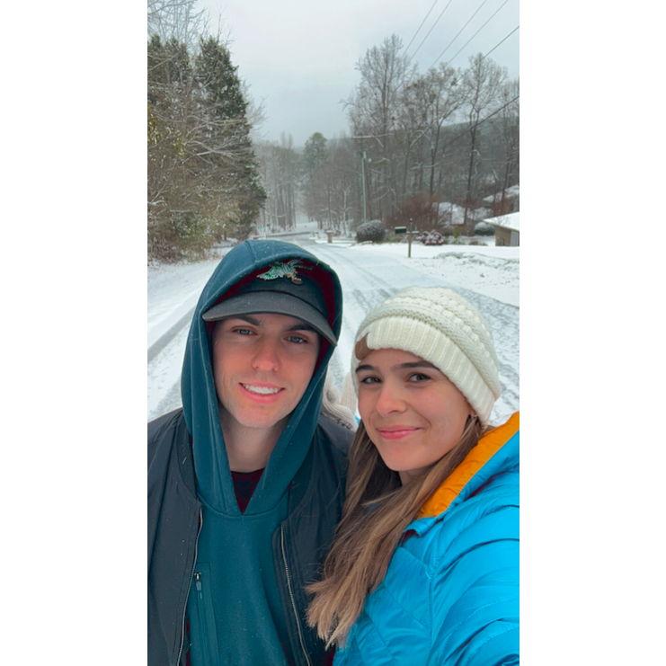 Our first snow together