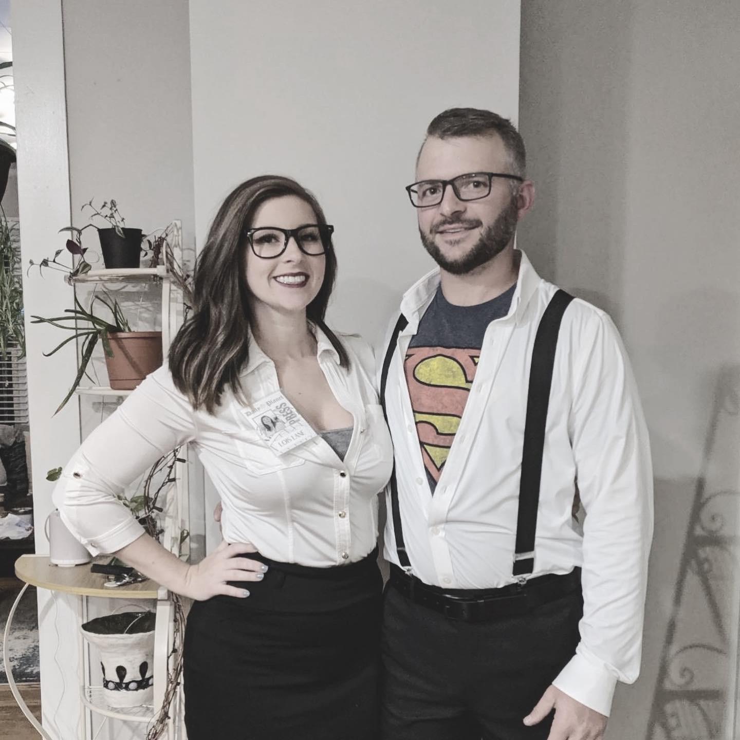 Halloween 2019, Clark Kent and Louis Lane