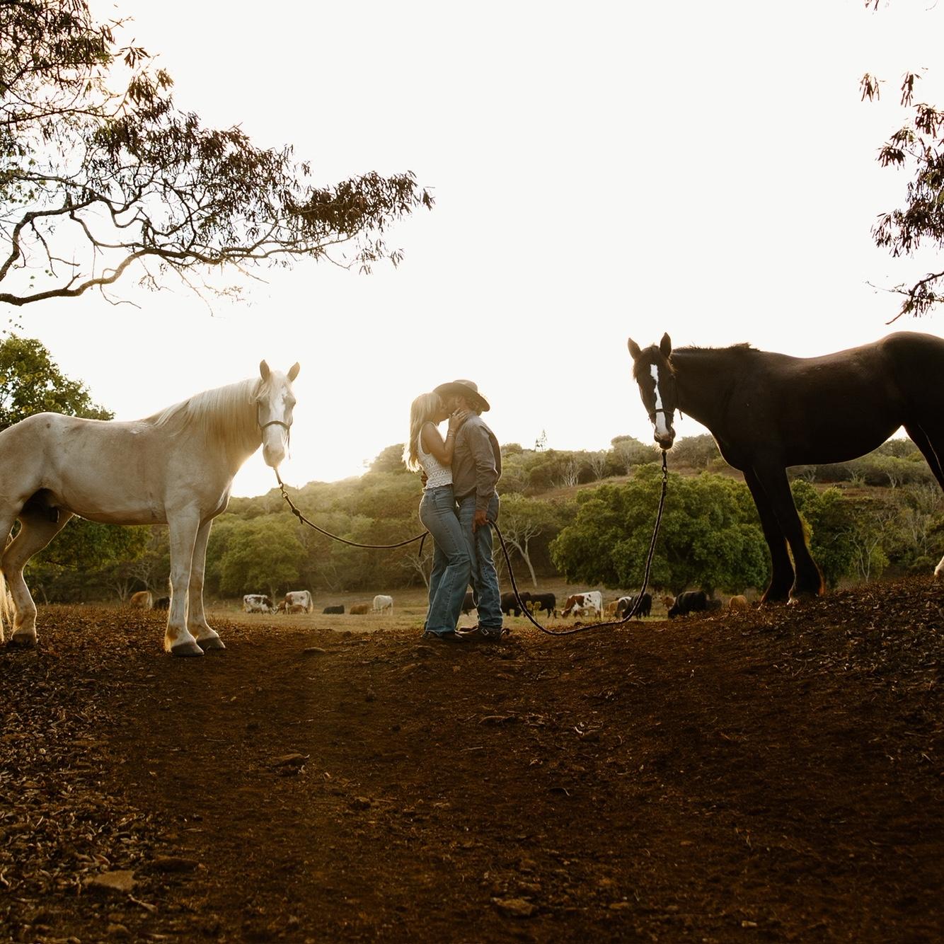 Now they get to ride off into the sunset together
