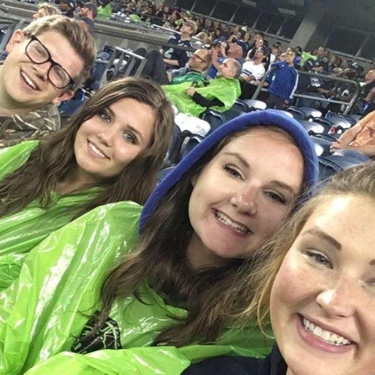 Seahawks game with friends