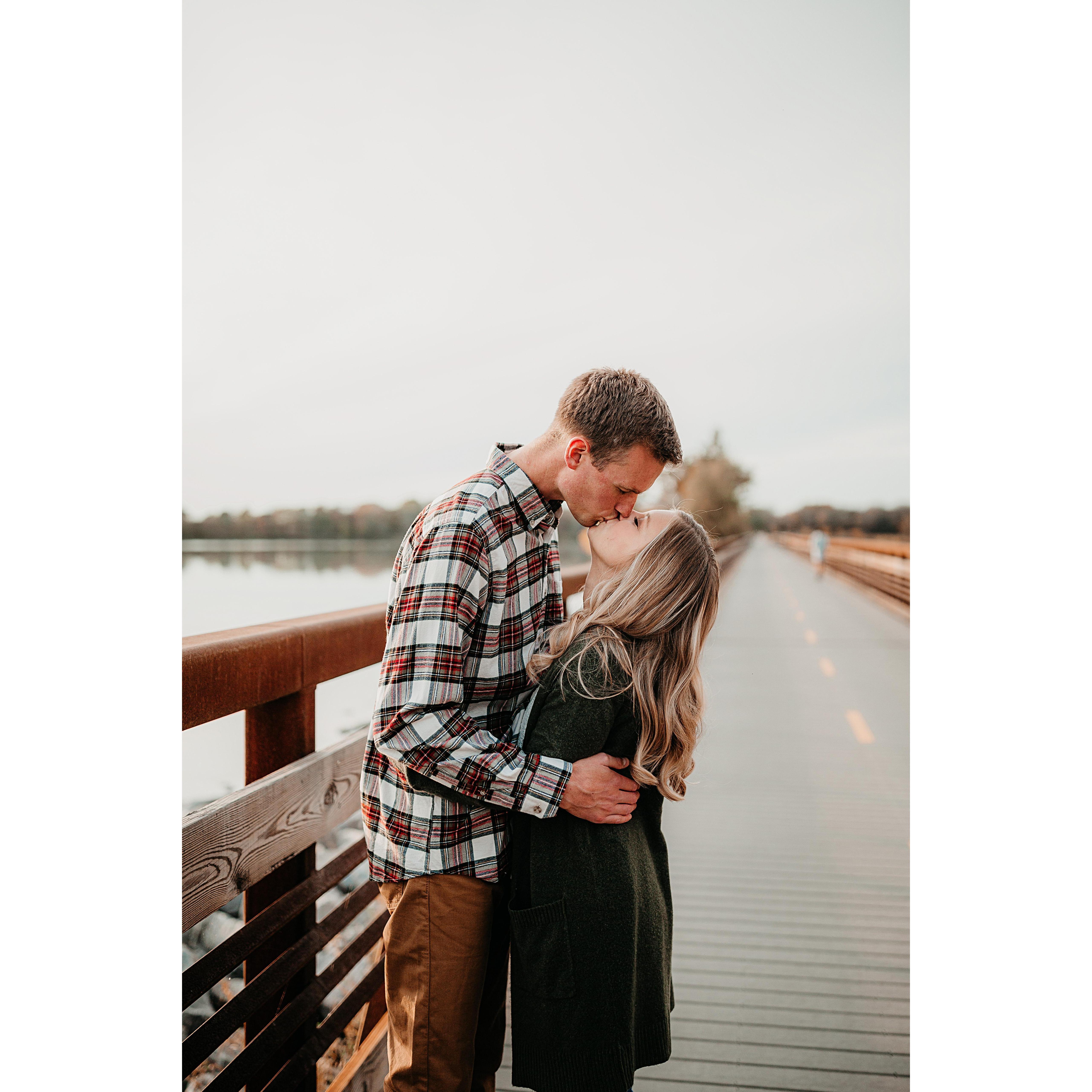 All engagement photos taken by Clear+Quiet Photography