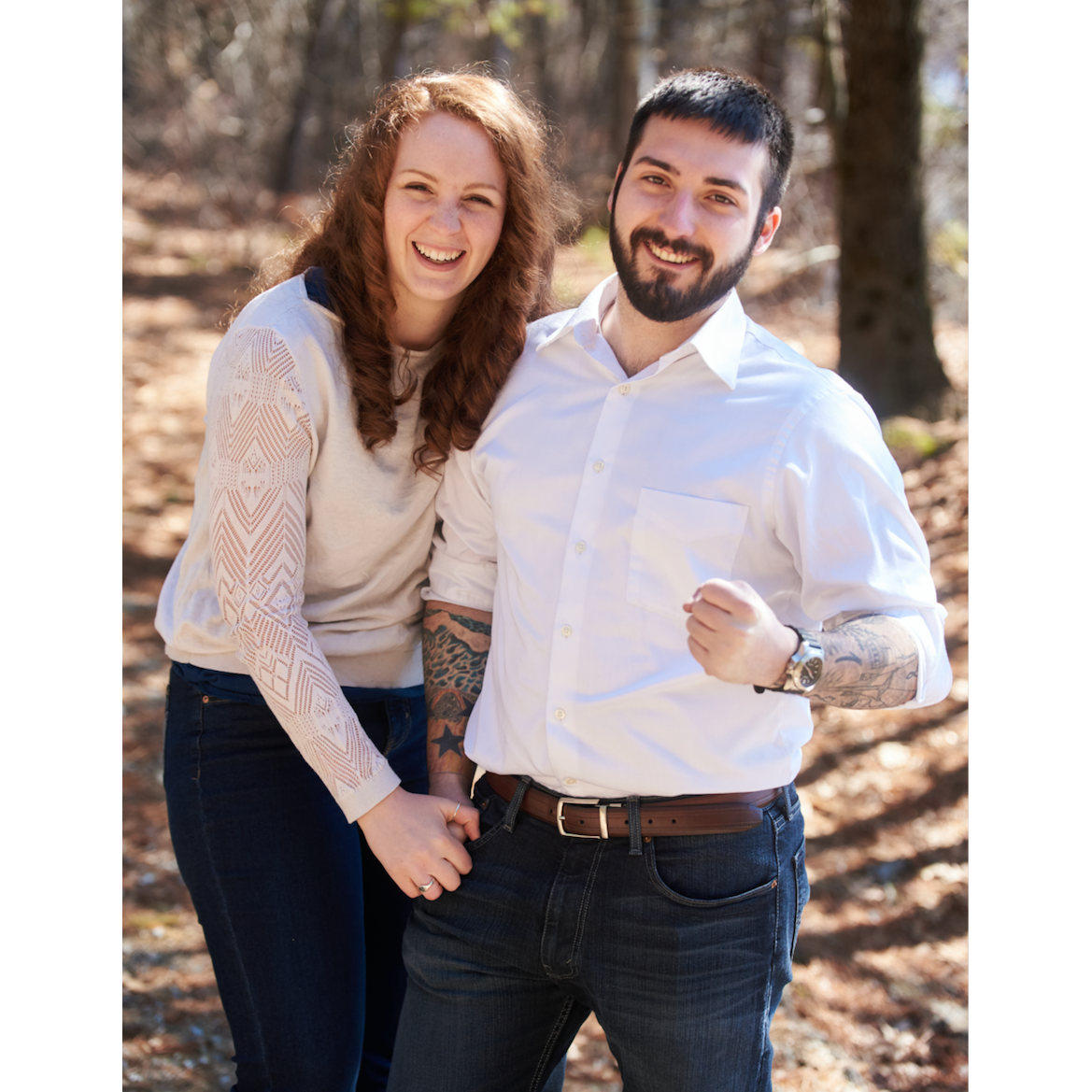 Another engagement photo in April 2017!