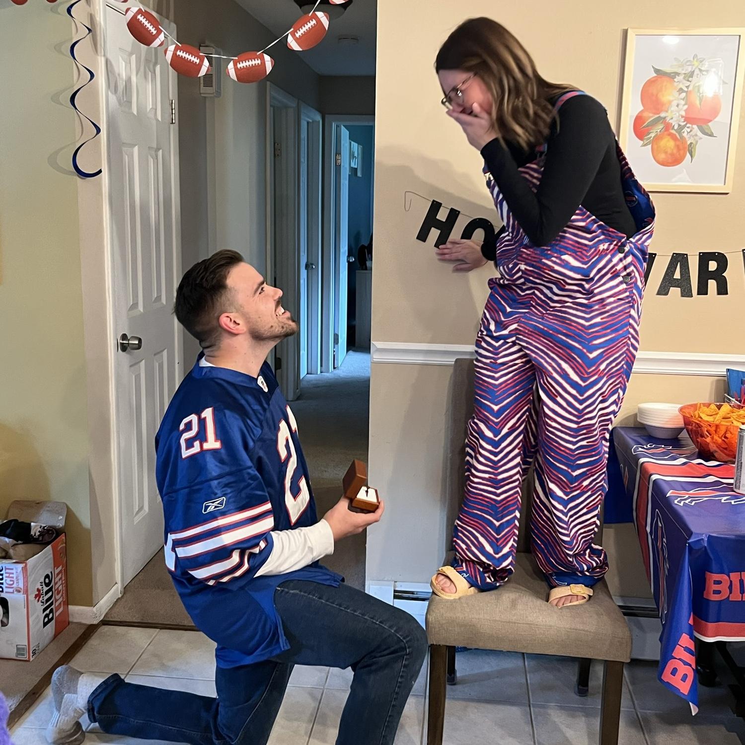 WE ARE ENGAGED