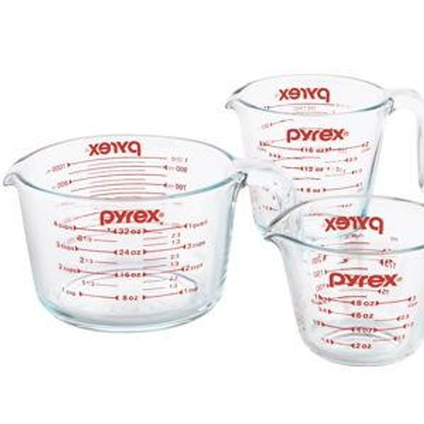 Glass Measuring Cups Set