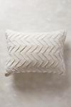 Textured Chevron Shams (Anthropologie)