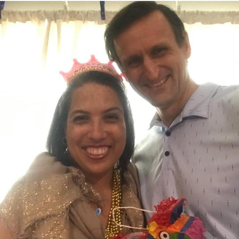 Our first photo the day we met in PERSON - June 30th!  
Can you believe we are getting married 5 days shy of our year anniversary?!