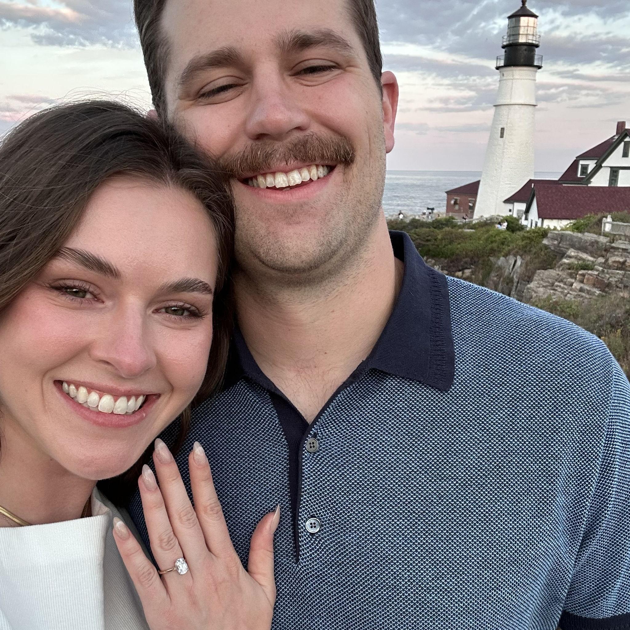 After Kathleen said yes!