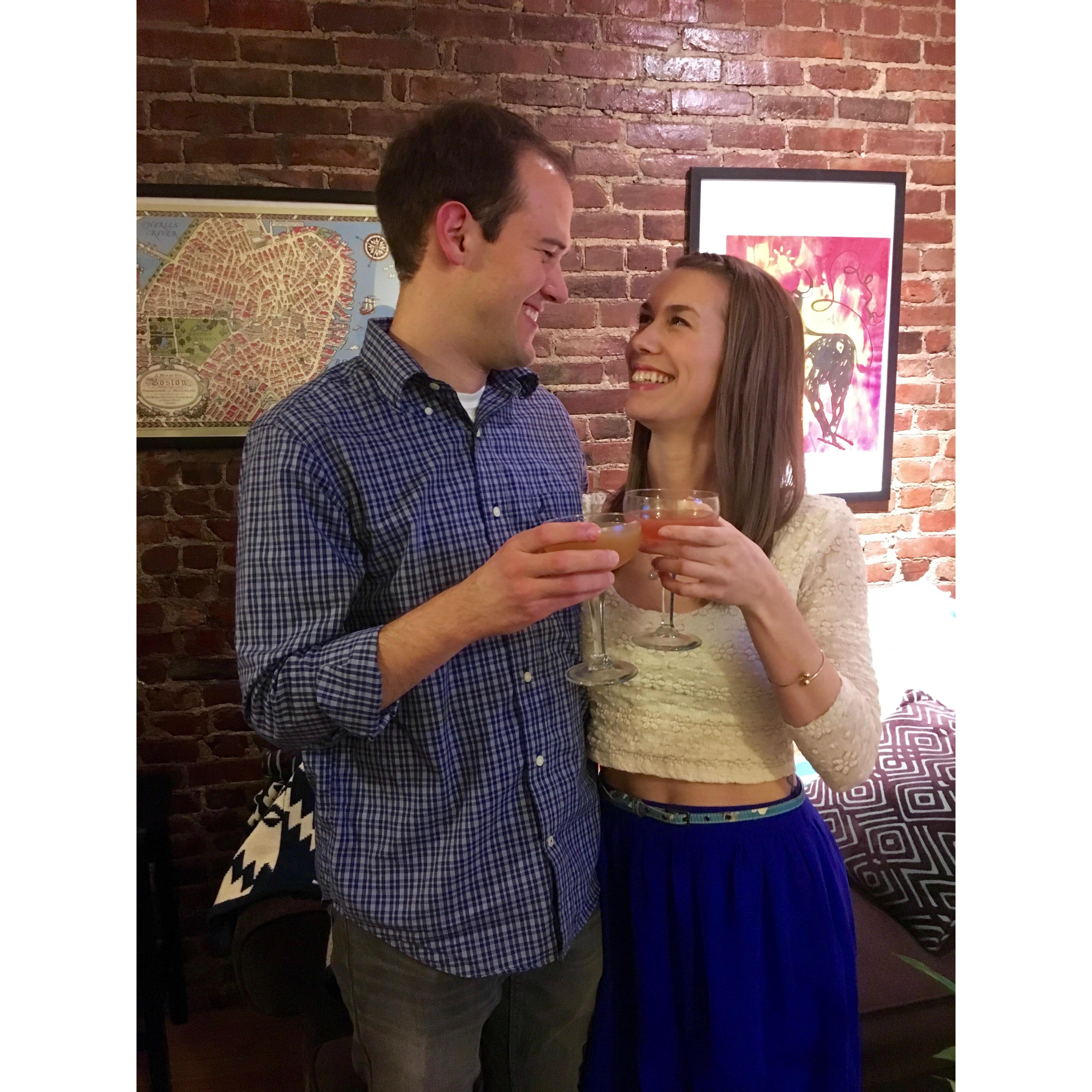 Birthday drinks, 2016