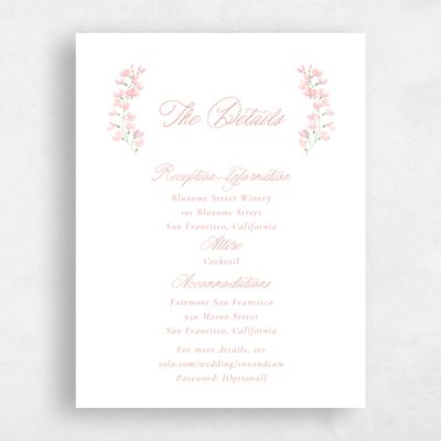 Dusty Peach, Orange Wedding Enclosure - Pellinore