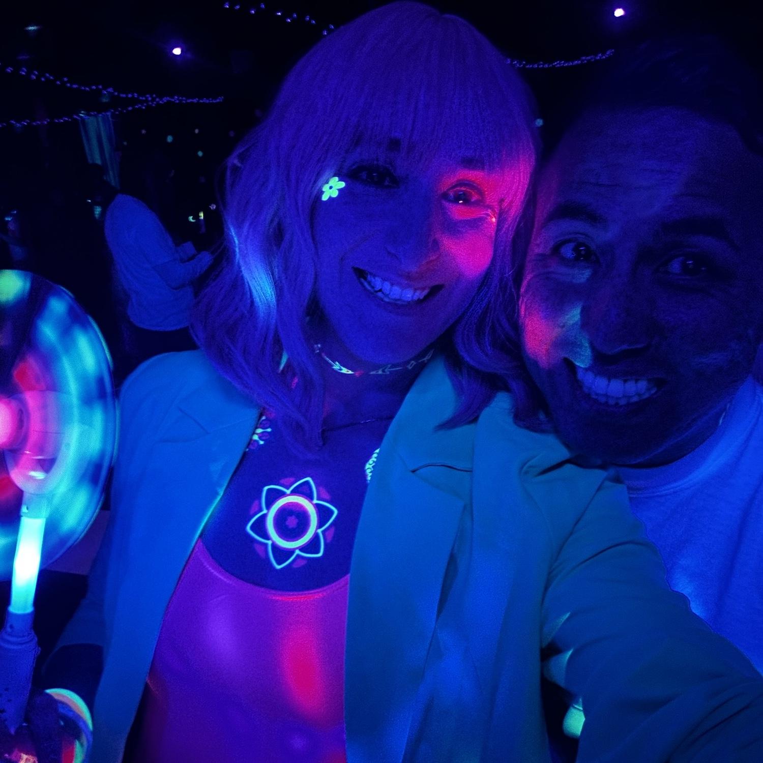 Jordan's school dance totally felt like a rave to us