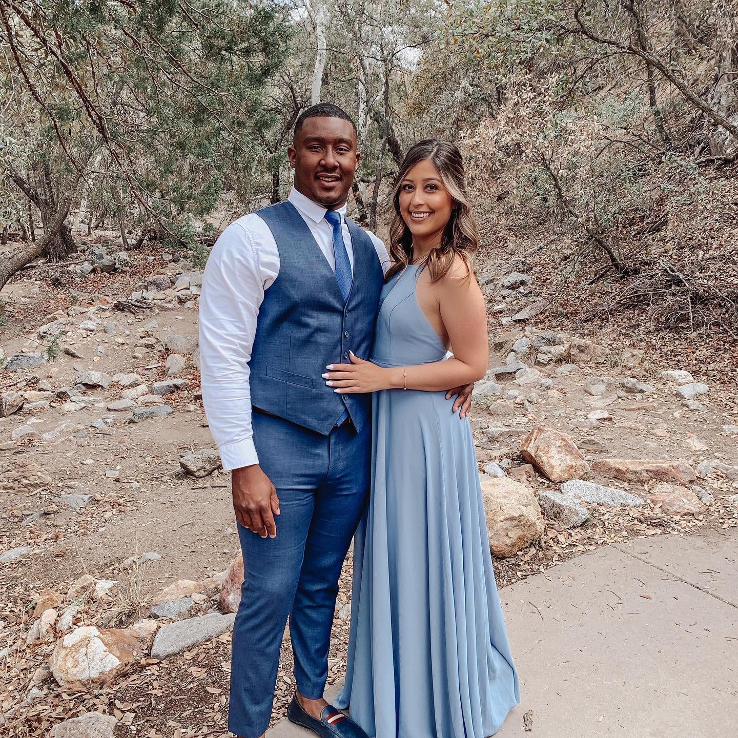 Our first wedding attended together!