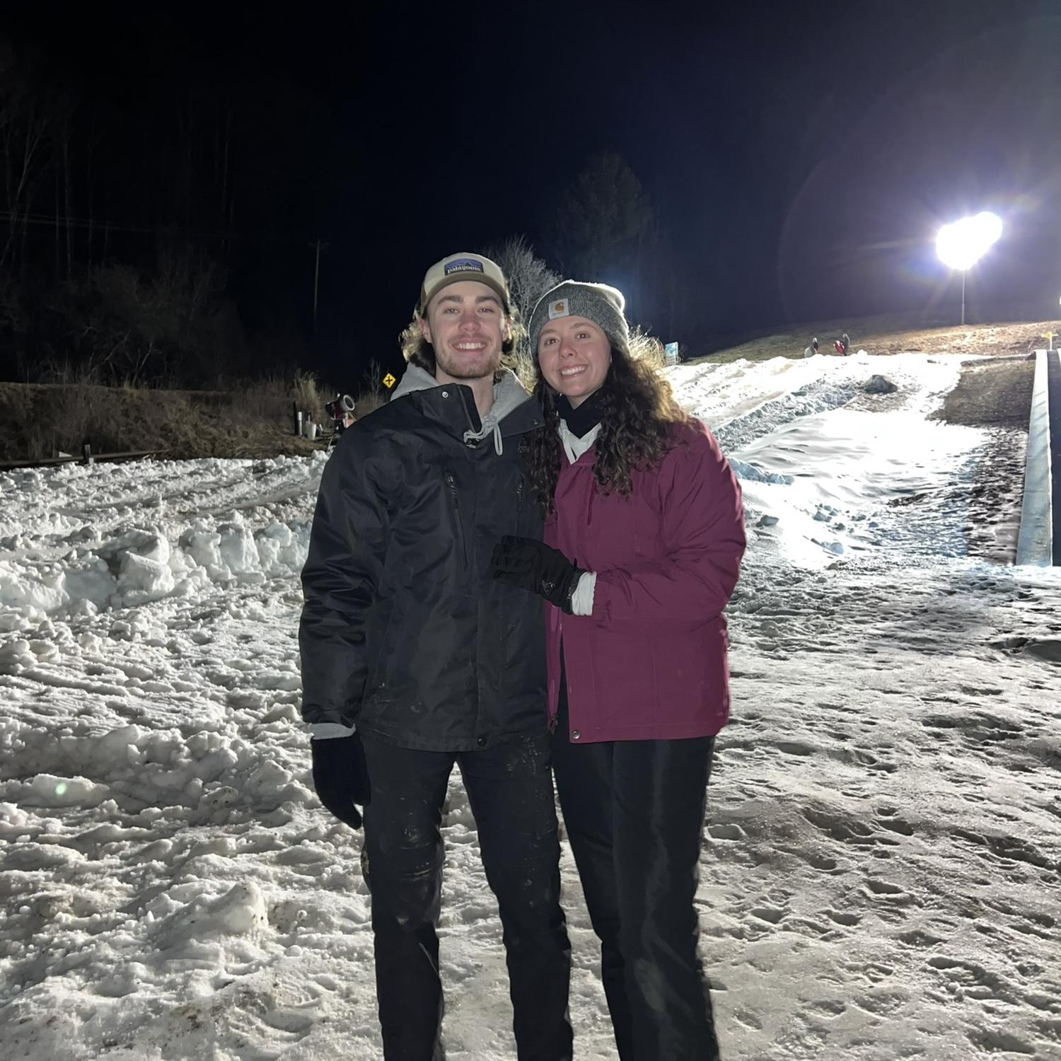 Snow tubing