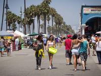 The Venice Beach Boardwalk